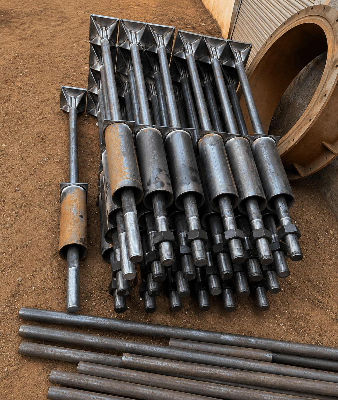 Funnel Sleeve Foundation Bolt