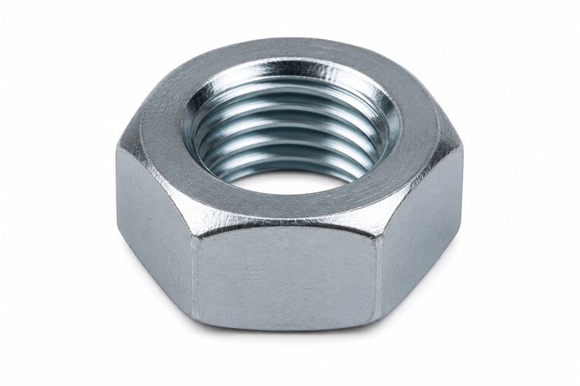 Industrial nuts and threaded fastening components